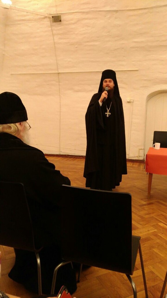 Встреча в Высоко-Петровском монастыре