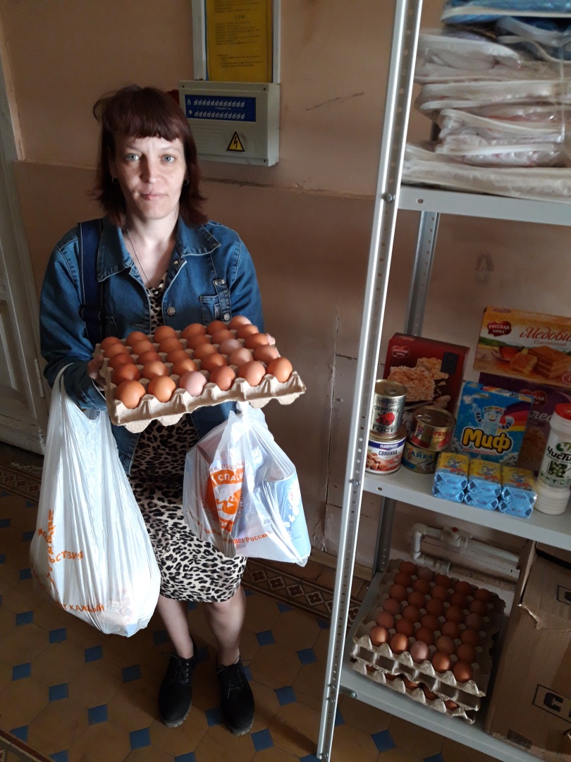 Пасхальная помощь семьям Ивановской области
